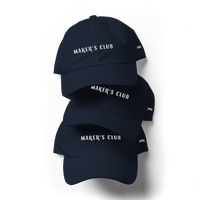 Thumbnail for Embroidered Maker's Club Dad Hat