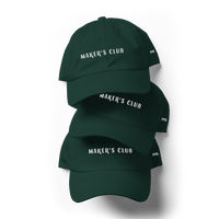 Thumbnail for Embroidered Maker's Club Dad Hat