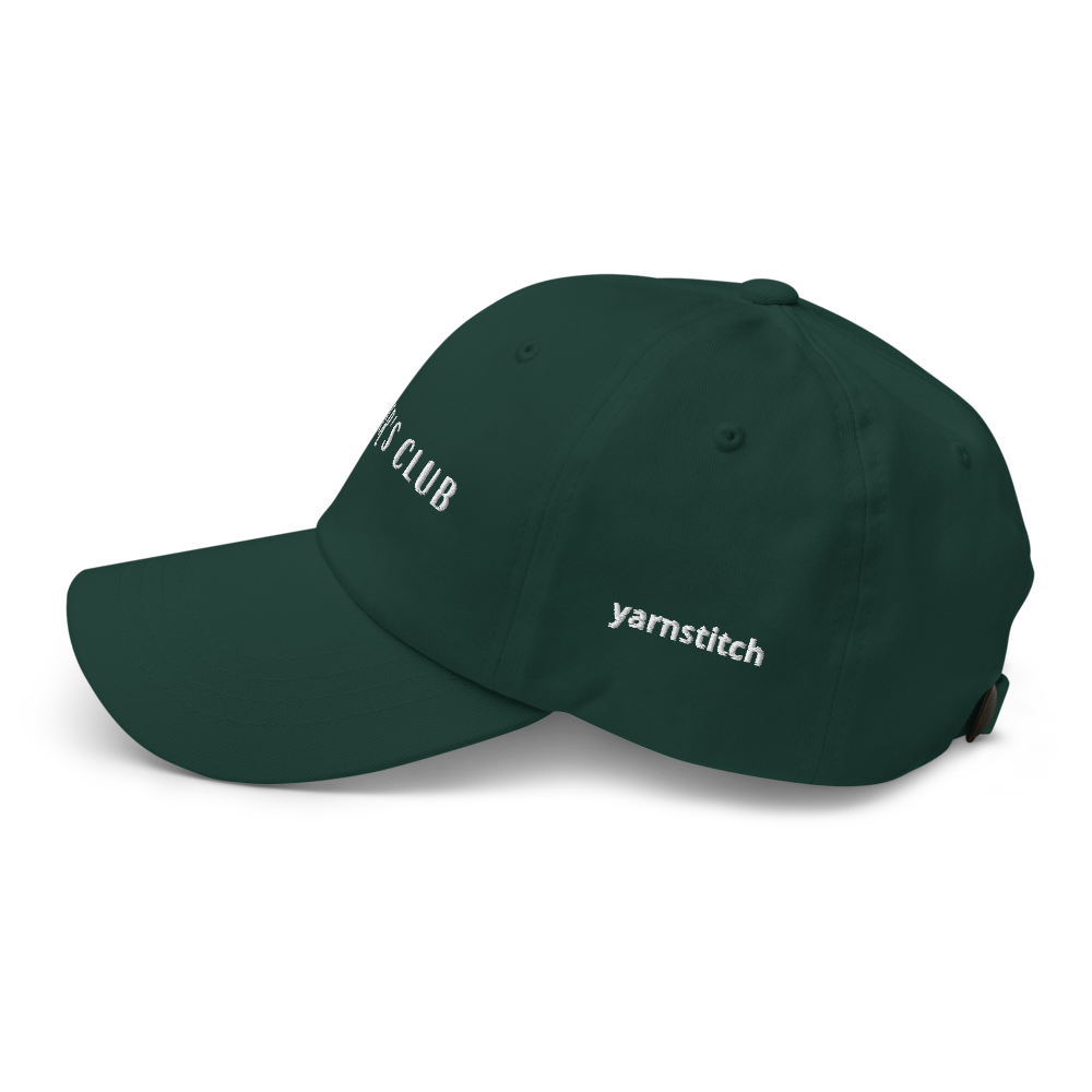 Embroidered Maker's Club Dad Hat