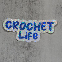 Thumbnail for Crochet Life Die-Cut Sticker Decal