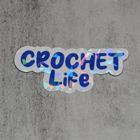 Thumbnail for Crochet Life Die-Cut Sticker Decal