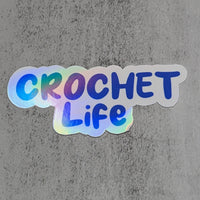 Thumbnail for Crochet Life Die-Cut Sticker Decal