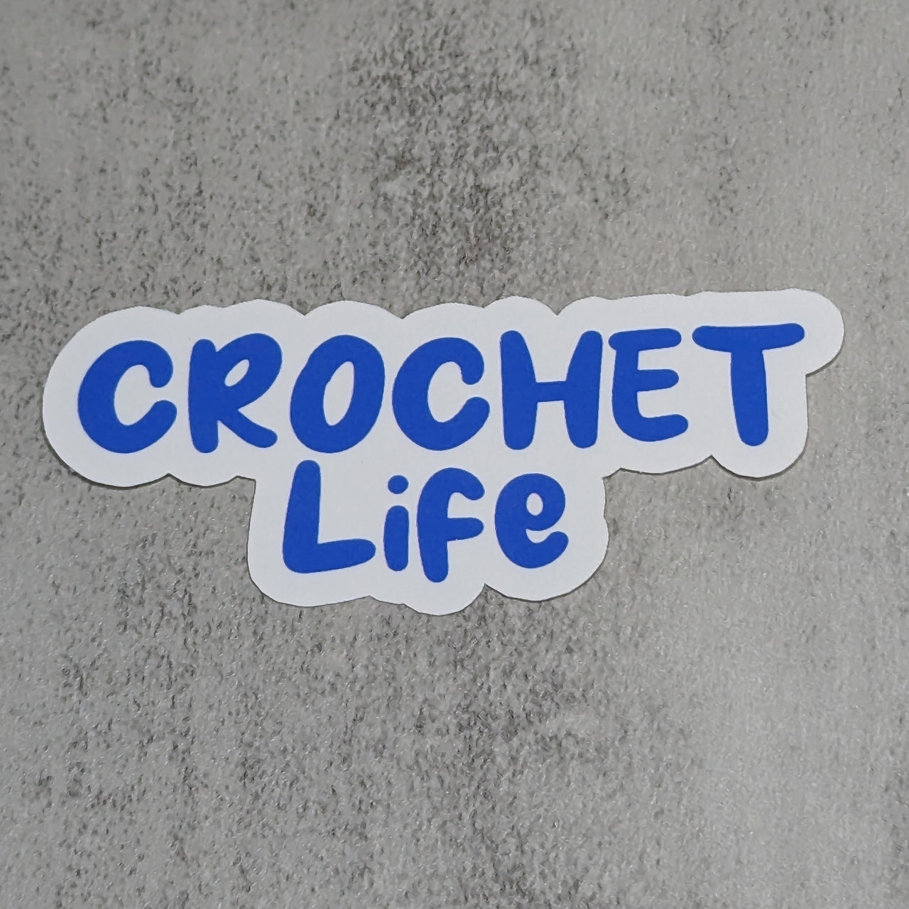 Crochet Life Die-Cut Sticker Decal