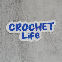 Thumbnail for Crochet Life Die-Cut Sticker Decal