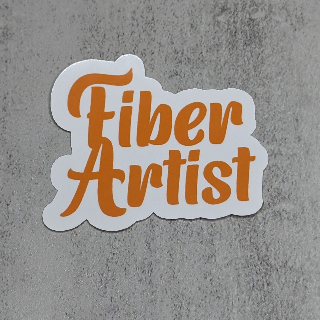 Fiber Artist Die-Cut Sticker Decal