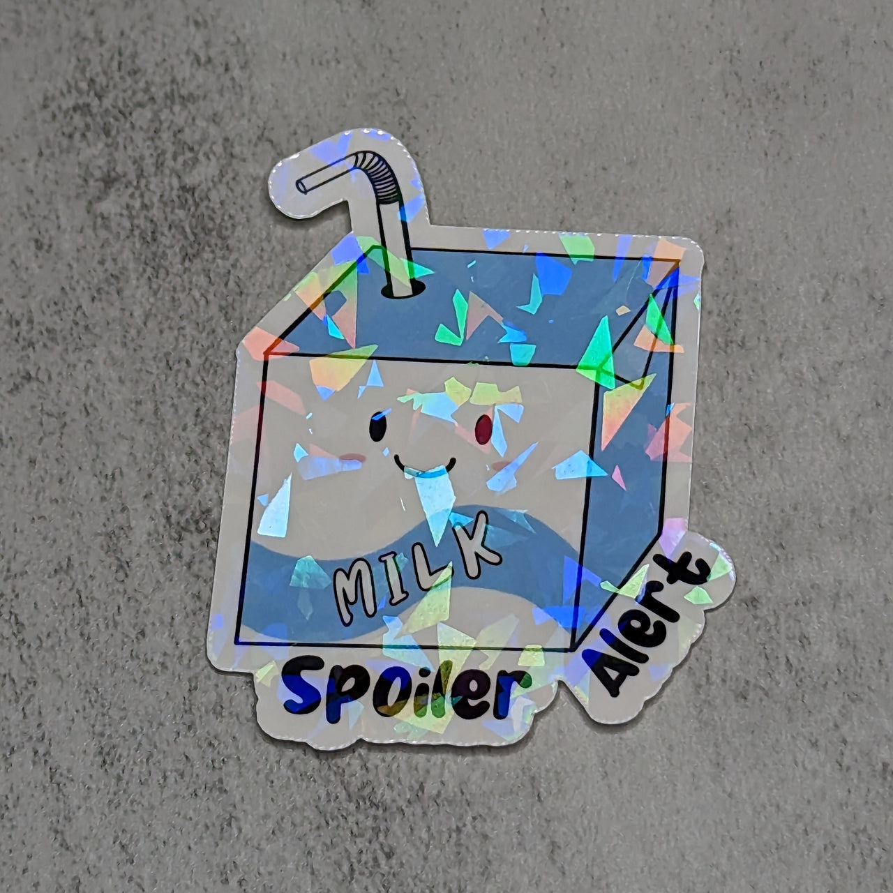 Spoiled Milk Die-Cut Sticker Decal