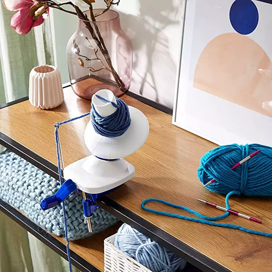  Wool Jeanie 磁性鐘擺紗針織和鉤針編織紗線餵食器: 藝術、手工藝與縫紉